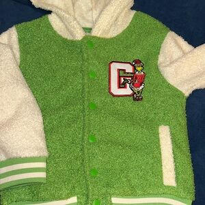 Dr. Seuss Green and Cream Grinch Hoodie